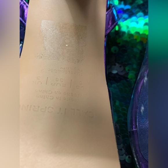 Call it Spring Magical purple heels. Size 6… - Picture 3 of 3